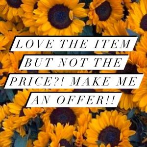 🌻🤍 Thank you for stopping by my store! Offers are always welcome.